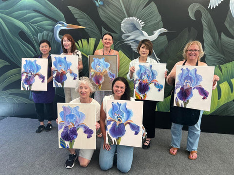 Reflections After My First Textured Iris Workshop