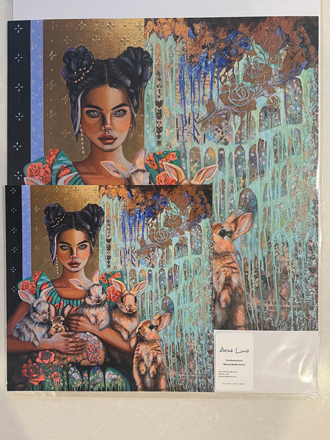 Bright Eyes — Paper & Canvas Prints