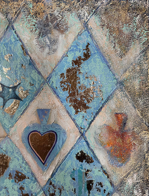 Midnight Garden Bloom — Paper & Canvas Prints